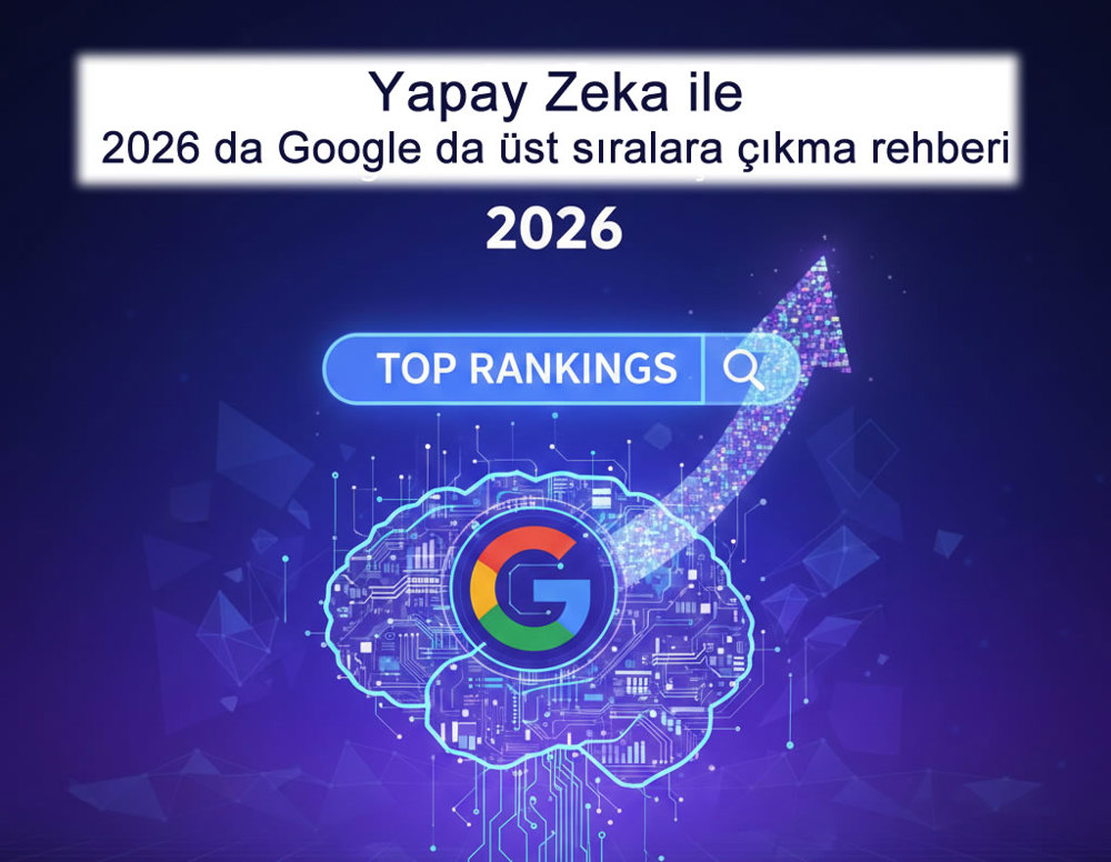 2026'da Google'da Üst Sıralara Çıkma Rehberi, Yapay Zeka ile SEO 2.0