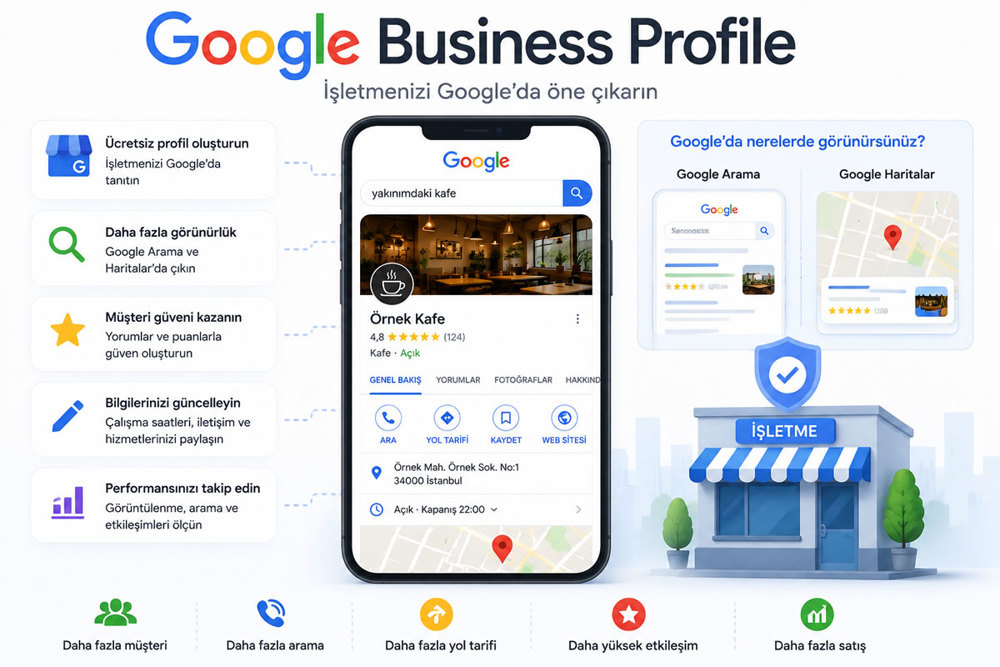  Google Business Profile ve yerel GEO, Bölgesel aramalarda öne çıkma
