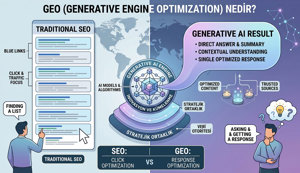GEO Nedir? ChatGPT, Gemini ve Google AI sonuçlarında görünürlük rehberi